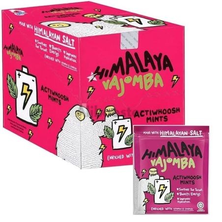 Himalaya Salt Sports Candy Actiwoosh 15g x12 - Salt Sport Mint bonbony