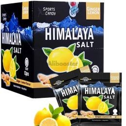 Himalaya Salt Sports Candy Ginger Lemon 15g x12 - Bonbons Sel Sport Citron