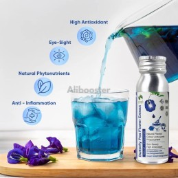 Prášek z květu modrého hrachu (Clitoria ternatea) 200g - přírodní barvivo