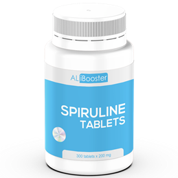 Spirulina platensis 300 comprimate de 200 mg