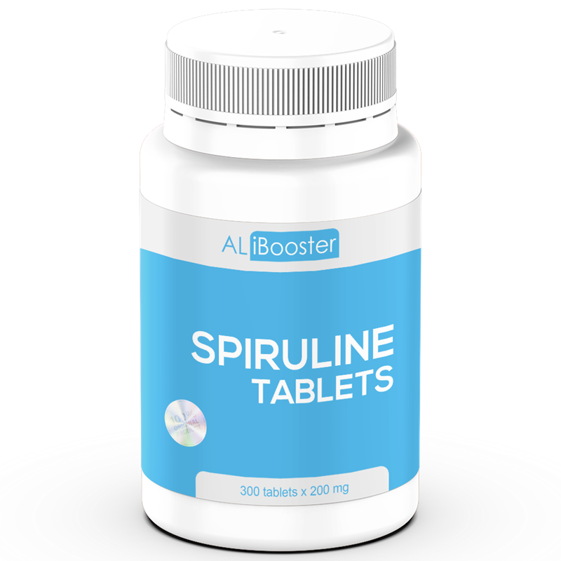 Spirulina platensis 300 comprimidos de 200mg