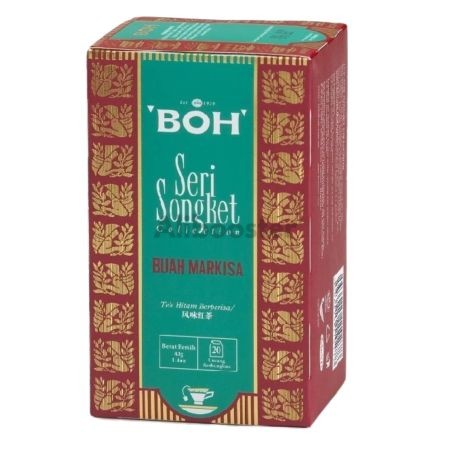 BOH Tea Seri Songket Litchi Rose 20s - Blomstret te med smag Malaysia