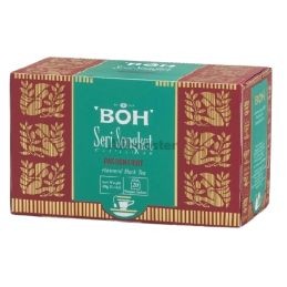 BOH Thé Seri Songket Litchi Rose 20s - Flavored Floral Tea Malaysia