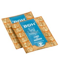 BOH Thé Seri Songket Litchi Rose 20s - Flavored Floral Tea Malaysia