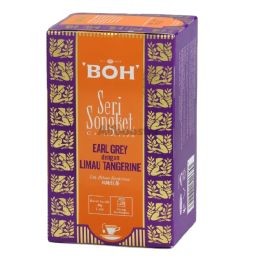 BOH Seri Songket Earl Grey og Mandarin Te 20s - Blomsterte med smag Malaysia
