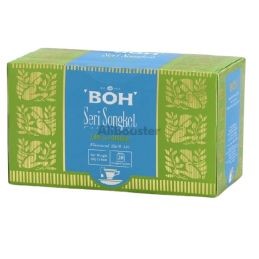 BOH Thé Seri Songket Citron et Gingembre 20s - Thé Aromatisé Floral Malaisie