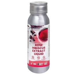 Rosa Hibiscus flytande extraktkoncentrat - Rosa Rubiginosa & Hibiscus Sabdariffa - Naturlig antioxidant