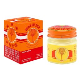 Baume de Massage Golden Cup 22g - Baume Traditionnel Thaïlande