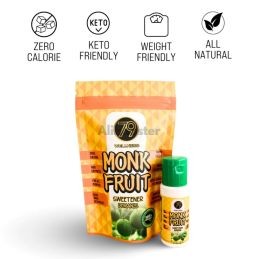 Flüssiger Süßstoff mit Monk Fruit - 30 ml - Natürliche kalorienfreie Mönchsfrucht