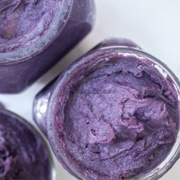 Ube Yam em pó - Inhame em pó para alho (dioscorea alata) 200g