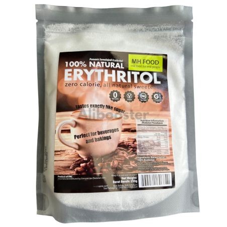 Erythritol îndulcitor 250g - Alternativă naturală la zahăr