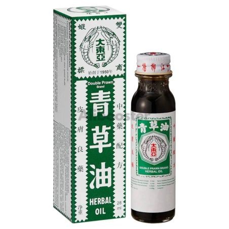 Aceite de hierbas doble gamba 28ml - Huile Herbale Cap Udang Kembar