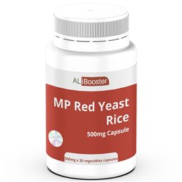Κόκκινο ζυμωμένο ρύζι Monascus Μαύρα - 30 καψάκια 500 mg