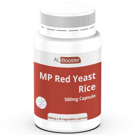 Arroz fermentado vermelho Monascus Purpureus - 30 cápsulas de 500mg