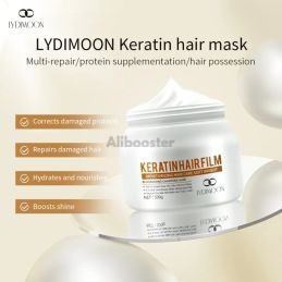 Keratin Hair Film Lydimoon 500 g - Keratynowa maska do włosów - regenerująca i odżywcza pielęgnacja włosów suchych i zniszczonyc