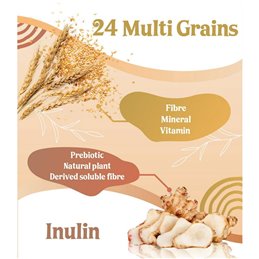 Encontre Multi-grain Mix e abóbora com Brain Tigre Tiger Milk Encontre Mushroom 450g