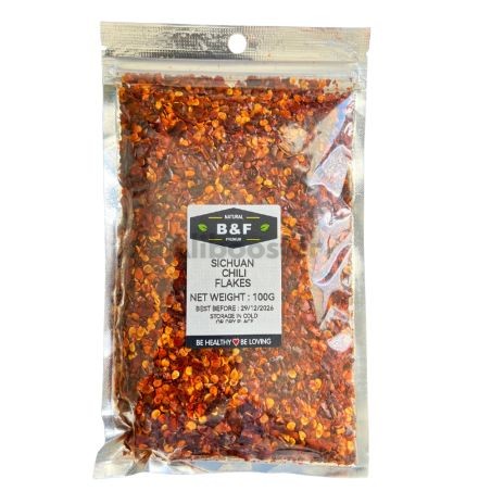 Sichuan chilli flakes - 100 g - Auténticas especias chinas