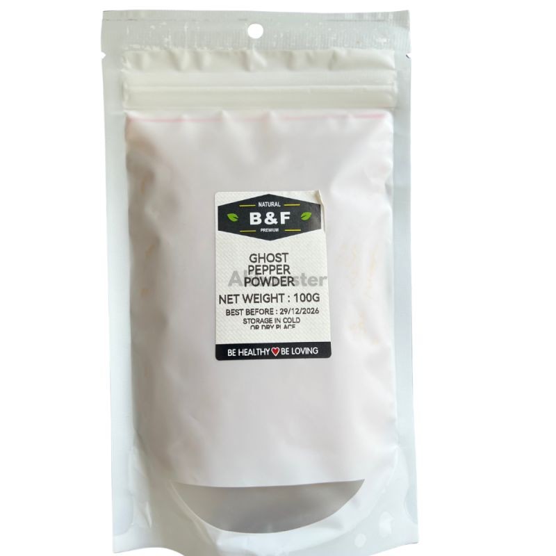 Pimenta fantasma em pó - 100 g - Bhut Jolokia extra forte