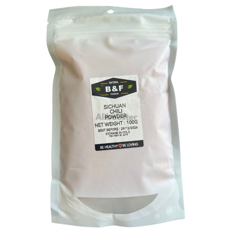 Pudră de ardei iute Sichuan - 100 g - Picant, aromă de lămâie