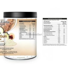 Gumă arabică pulbere - 100 g - Naturală și prebiotică Acacia senegal