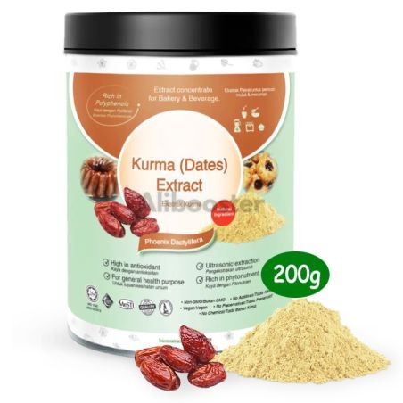 Daddelpulver - 200 g - Polyphenol-rig Phoenix dactylifera-ekstrakt