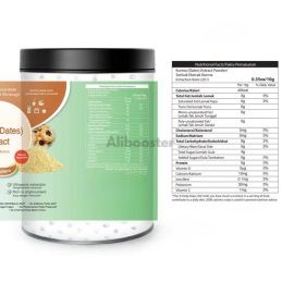 Polvere di datteri - 200 g - Estratto di Phoenix dactylifera ricco di polifenoli