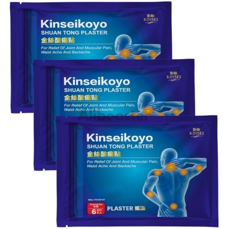 Σετ 3 τεμαχίων - Kinseikoyo shuan tong γύψος 6pcs 15x10 2mm