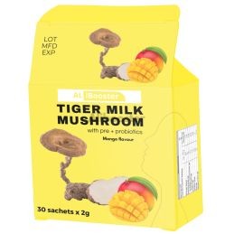 Lignosus Tiger Milk Champiñón + mango - 30 bolsitas de té