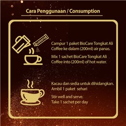 Café Tongkat Ali - 10 bolsas de 30g