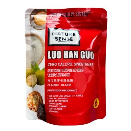 Luo Han Guo 200 g - Edulcorante natural sin calorías - Sustituto del azúcar blanco