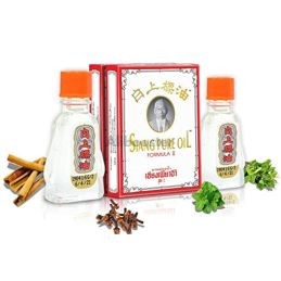 Siang Pure Oil Formula II - 2 x 7cc flasker - Tradisjonell thailandsk eterisk olje