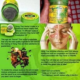 Hongthai Green Herbal Inhalator 5g - Tradisjonell urteinhalator