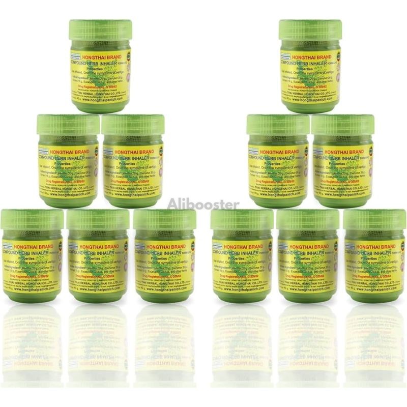 Hongthai Green Herbal Inhaler 5g - Παραδοσιακός φυτικός εισπνευστήρας