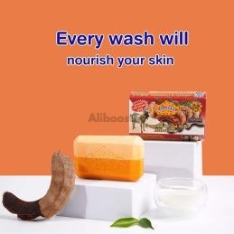 Asantee tamaring & goat milk herbal soap 125g
