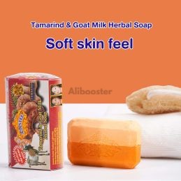 Asantee tamaring & goat milk herbal soap 125g