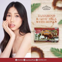 Asantee tamaring & goat milk herbal soap 125g