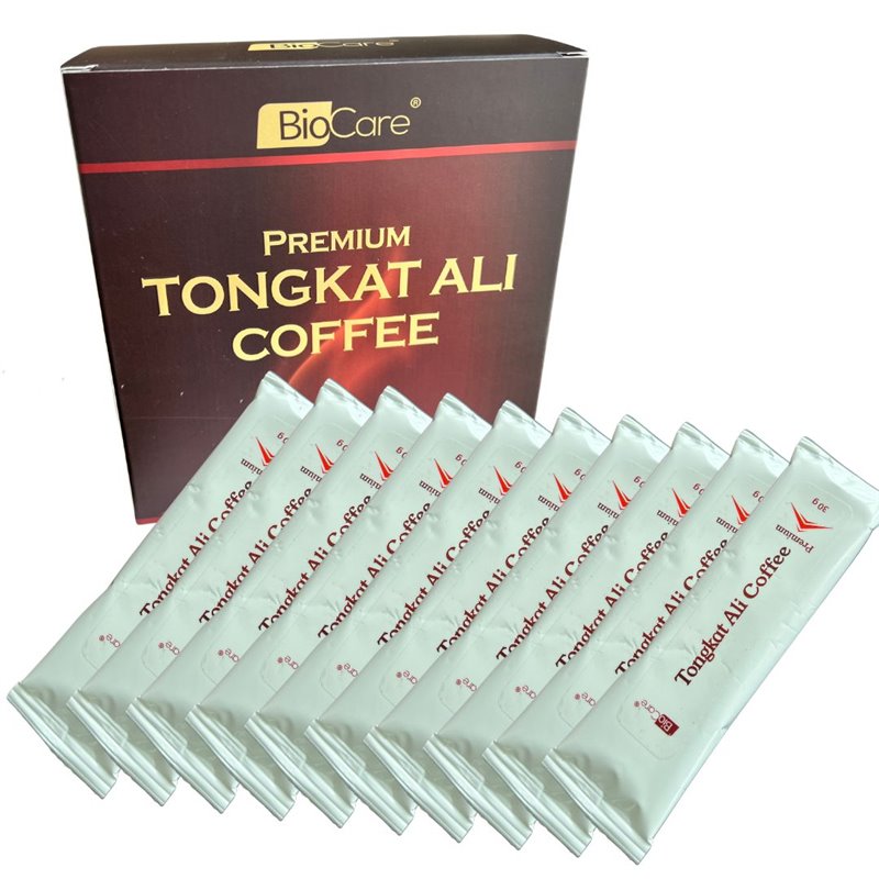 Café premium Tongkat Ali - 10 30g sacos