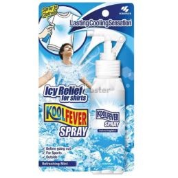 KOOLFEVER Spray Refrescante Menta 100 ml - Sensación Refrescante Instantánea para la Ropa