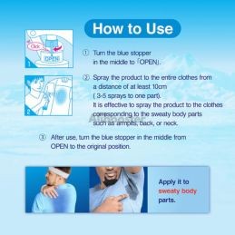 KOOLFEVER Odświeżający spray miętowy 100 ml - natychmiastowe chłodzenie ubrań