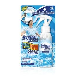 KOOLFEVER Spray răcoritor cu mentă 100 ml - Senzație de răcire instantanee pentru haine