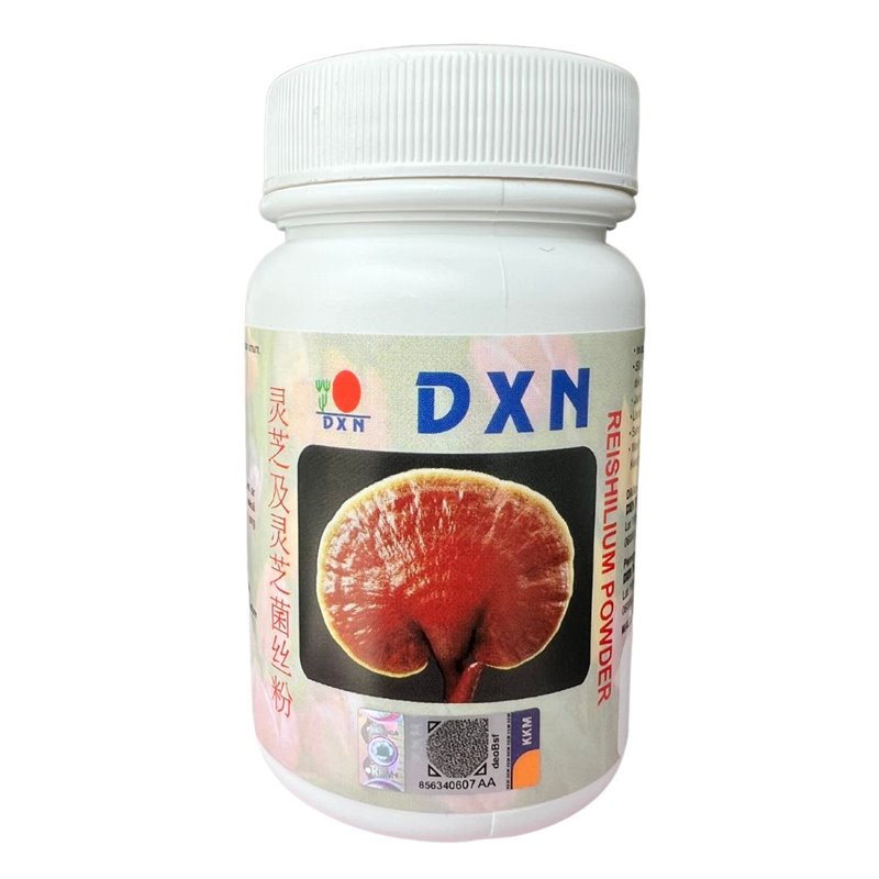 DXN Reishilium - Pó Ganoderma lucidum Mycelium + corpo de cogumelos
