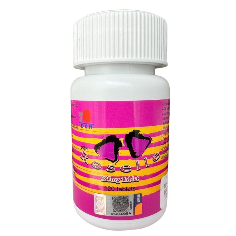 DXN Roselle Hibiscus Sabdariffa - 120 comprimidos 285mg