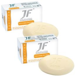 Set di 2 saponi - JF Sulfur 10% 100g - Sapone antiacne allo zolfo per viso e corpo