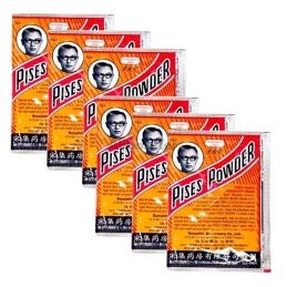 Lot de 6x poudre Pises Parachute Brand 3g - Poudre Médicinale Thaïlande Originale