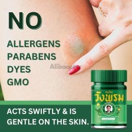 Wang Prom Green Balm - Traditional Thai Balm - 50 g jar