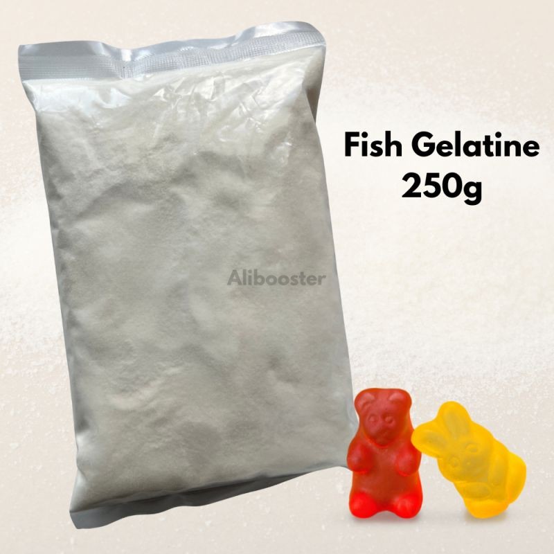 Fischgelatinepulver 250g - 150 Bloom Halal Zertifiziertes Geliermittel
