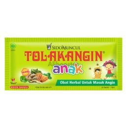 Tolak Angin Anak - 12 Sachets - Indonesian natural supplement for children