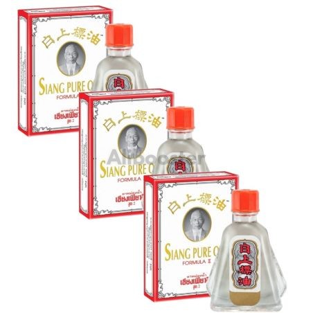 Óleo de Massagem SIANG PURE WHITE Fórmula II - 3x3ml