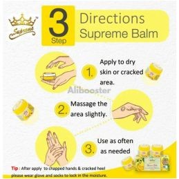 Supreme Banana Balm x3 - Närande bananbalsam - Naturlig vård för torr och sträv hud