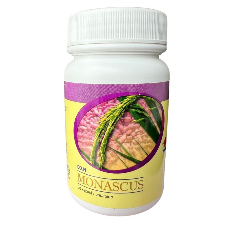 DXN Monascus Purpureus riz rouge fermenté Hong Qu - 30 capsules